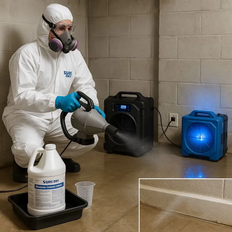 Sanitization and Odor Removal process in Provo, UT